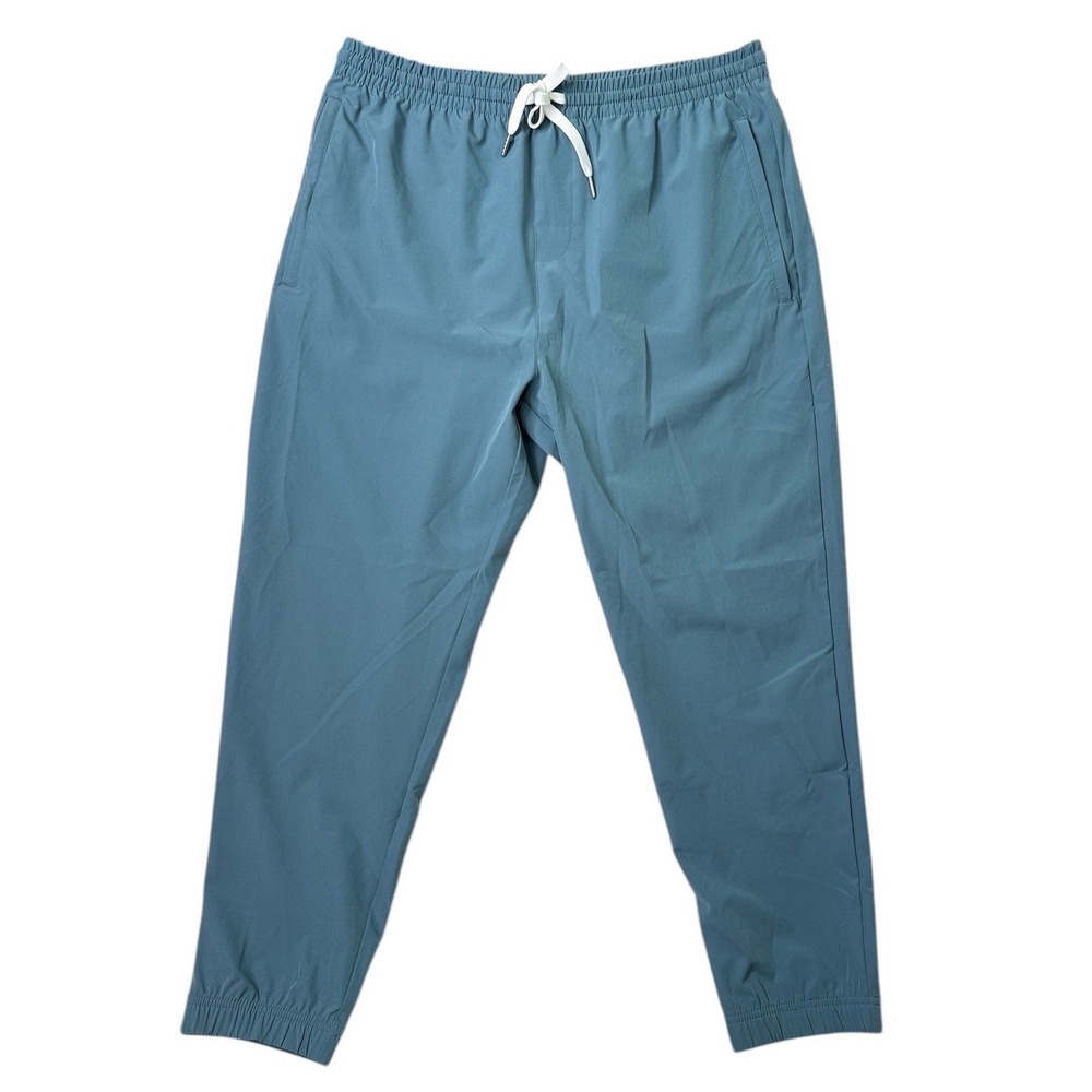 Mens Cove Athletic Pants Joggers Teal Performance Gym Training Casual 36/28